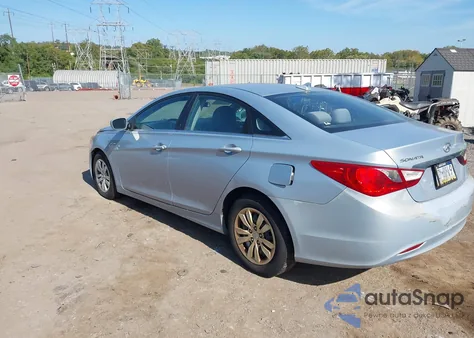 2011 Hyundai Sonata Gls из США, поврежденный, VIN 5NPEB4AC2BH034415